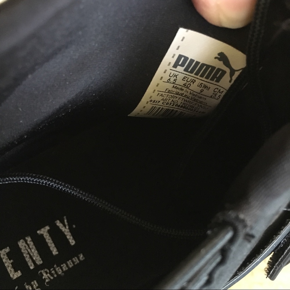 NWOT Puma Fenty by Rihanna Trainer Hi, W 9 - Picture 6 of 8